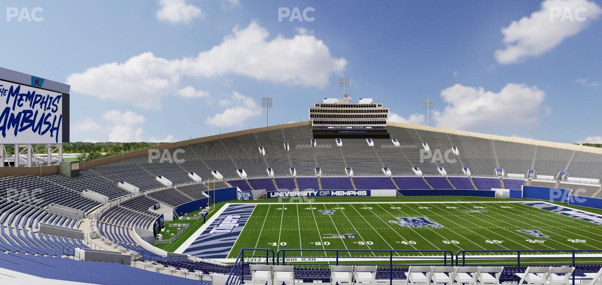 Simmons Bank Liberty Stadium - Section 122 Seat View