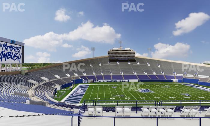 Simmons Bank Liberty Stadium - Section 122 Seat View