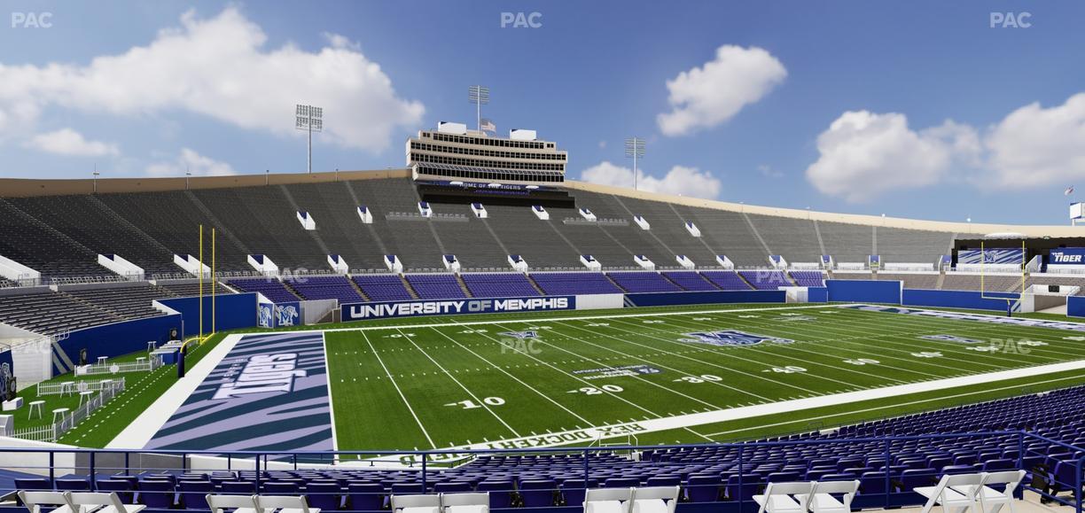 Simmons Bank Liberty Stadium - Section 123 Seat View