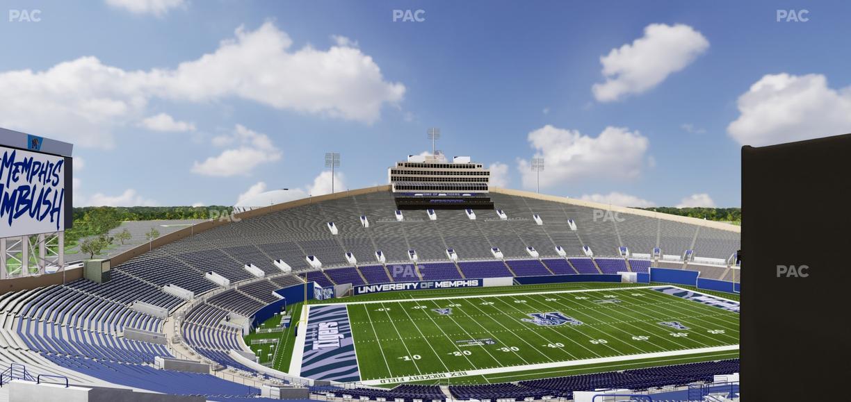 Simmons Bank Liberty Stadium - Section 123 Seat View