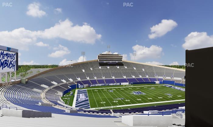 Simmons Bank Liberty Stadium - Section 123 Seat View