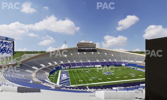 Simmons Bank Liberty Stadium - Section 123 Seat View