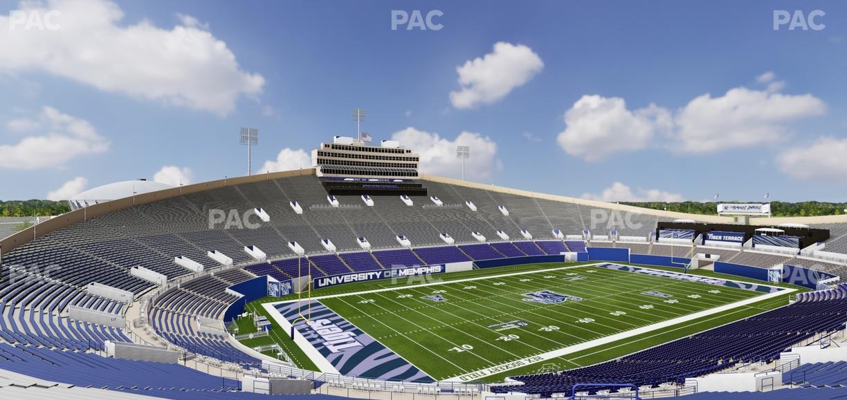 Simmons Bank Liberty Stadium - Section 124 Seat View