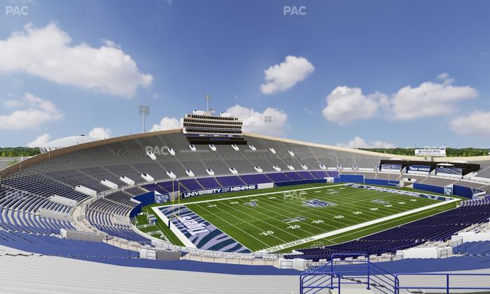 Simmons Bank Liberty Stadium - Section 124 Seat View