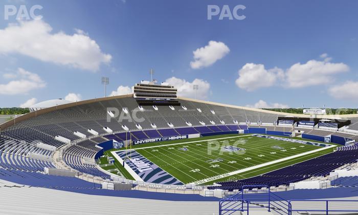 Simmons Bank Liberty Stadium - Section 124 Seat View