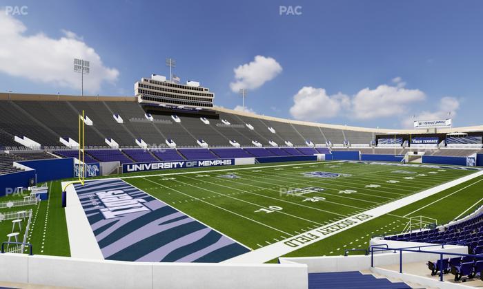 Simmons Bank Liberty Stadium - Section 124 Seat View