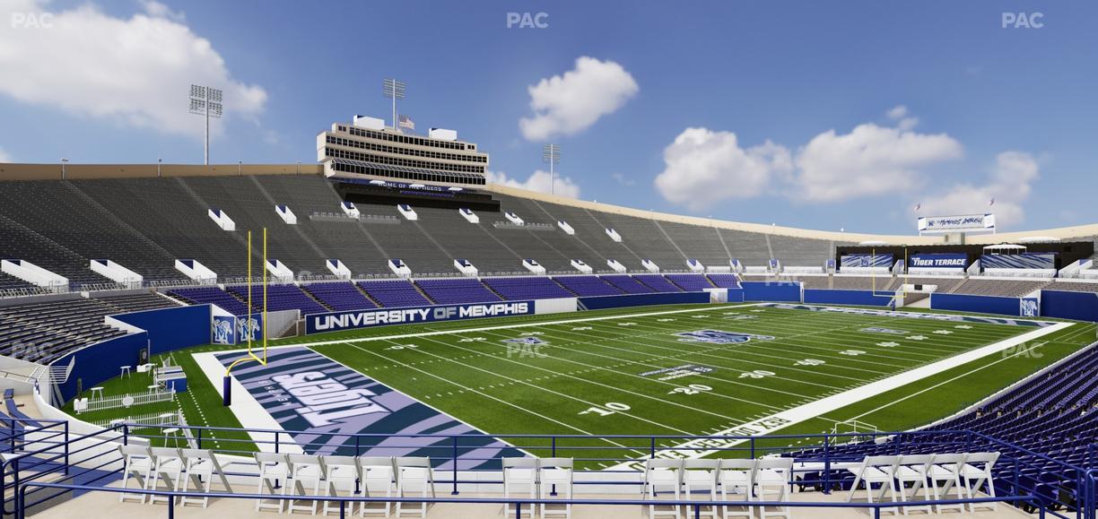 Simmons Bank Liberty Stadium - Section 124 Seat View