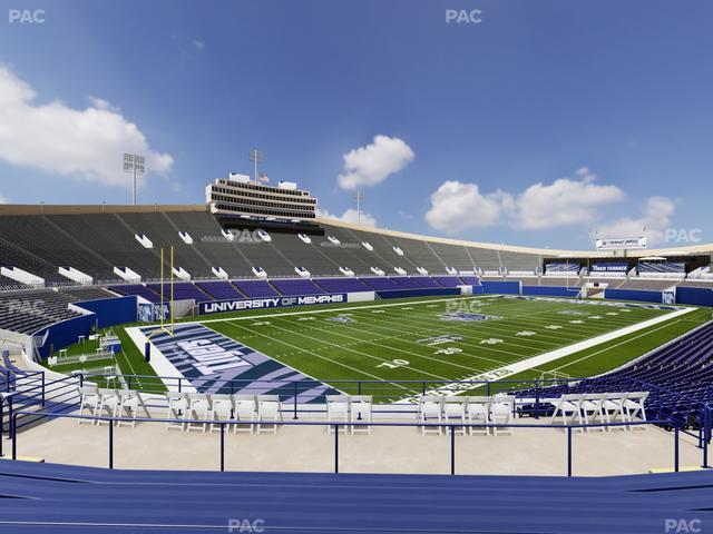 Simmons Bank Liberty Stadium - Section 124 Seat View