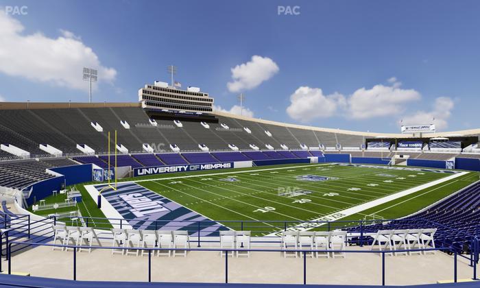 Simmons Bank Liberty Stadium - Section 124 Seat View