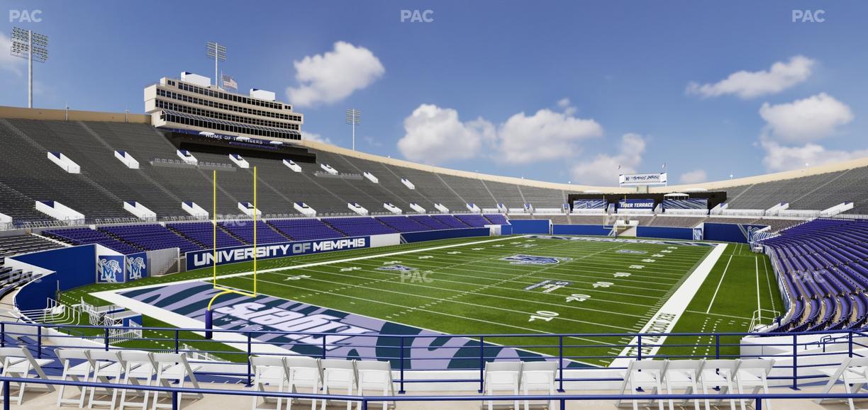 Simmons Bank Liberty Stadium - Section 125 Seat View