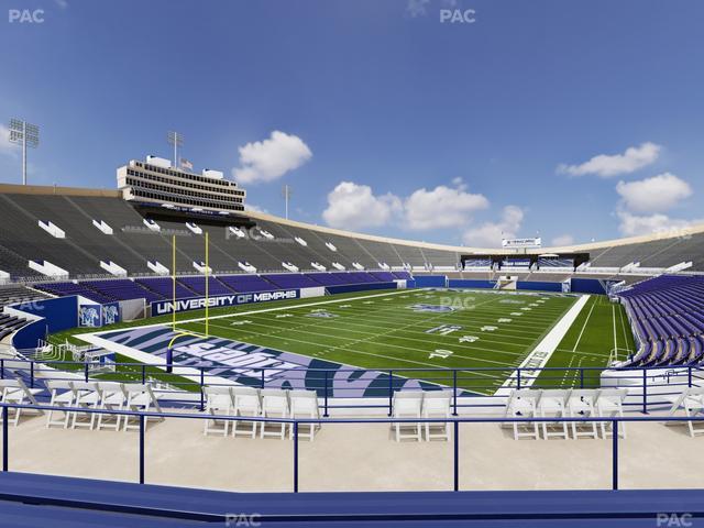Simmons Bank Liberty Stadium - Section 125 Seat View