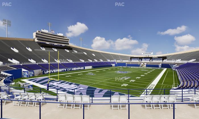 Simmons Bank Liberty Stadium - Section 125 Seat View