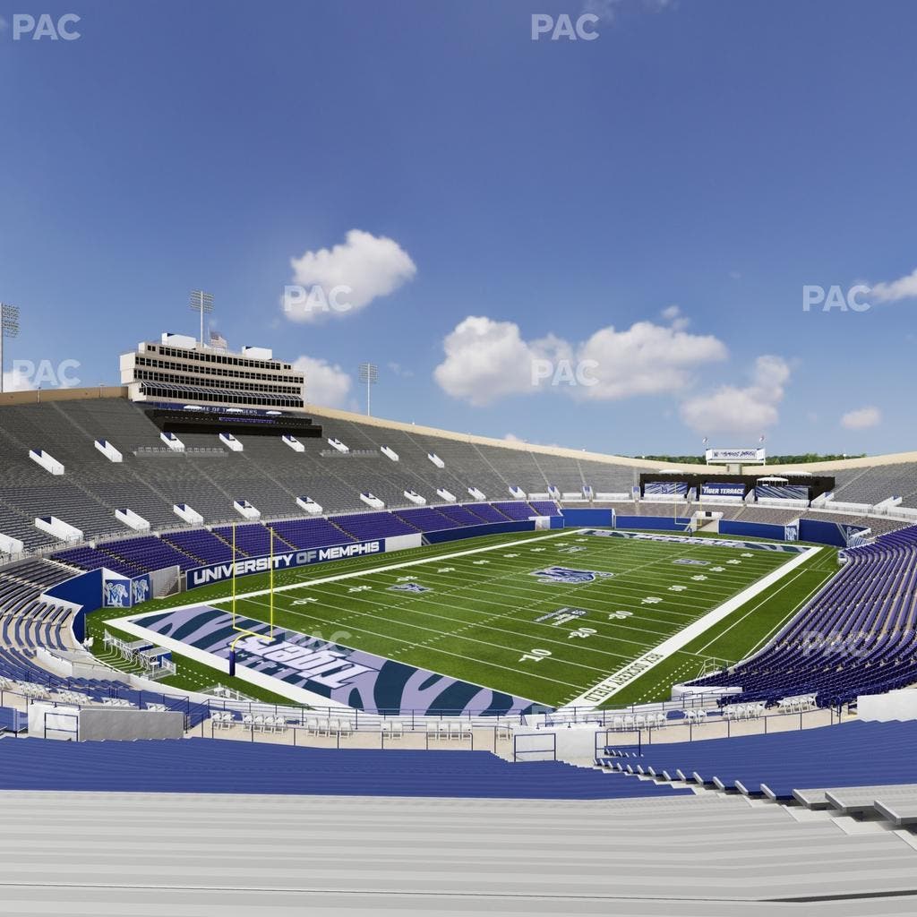 Simmons Bank Liberty Stadium - Section 125 Seat View