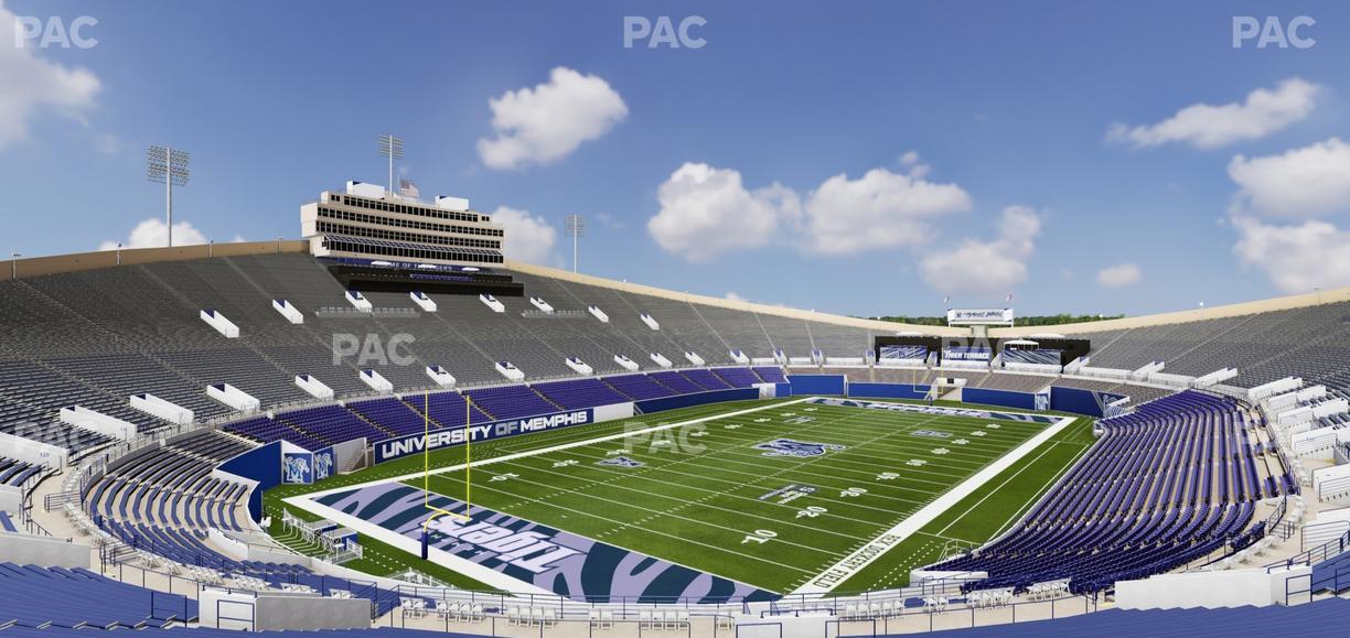 Simmons Bank Liberty Stadium - Section 125 Seat View