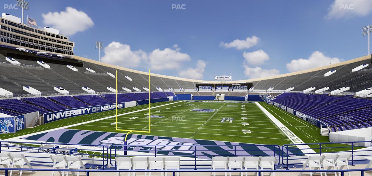 Simmons Bank Liberty Stadium - Section 126 Seat View