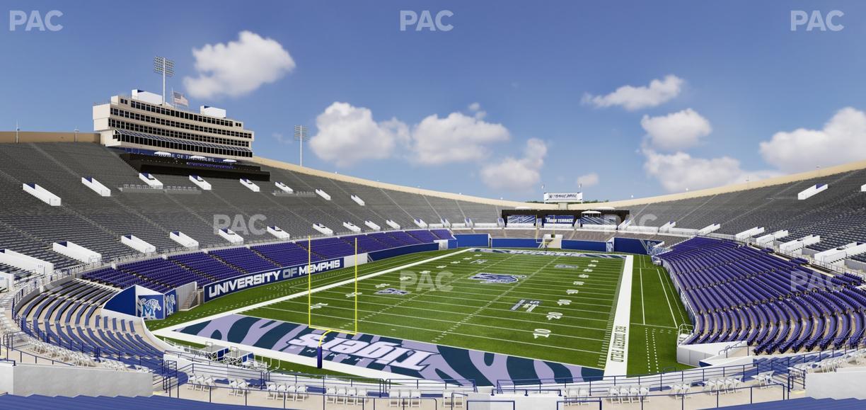 Simmons Bank Liberty Stadium - Section 126 Seat View