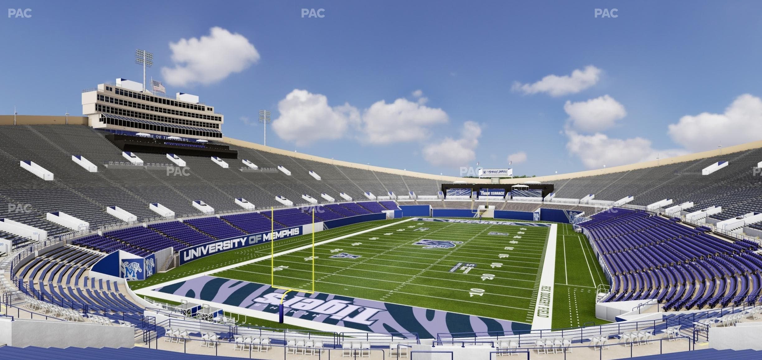 Simmons Bank Liberty Stadium - Section 126 Seat View