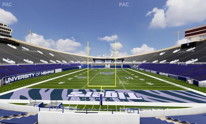 Simmons Bank Liberty Stadium - Section 127 Seat View