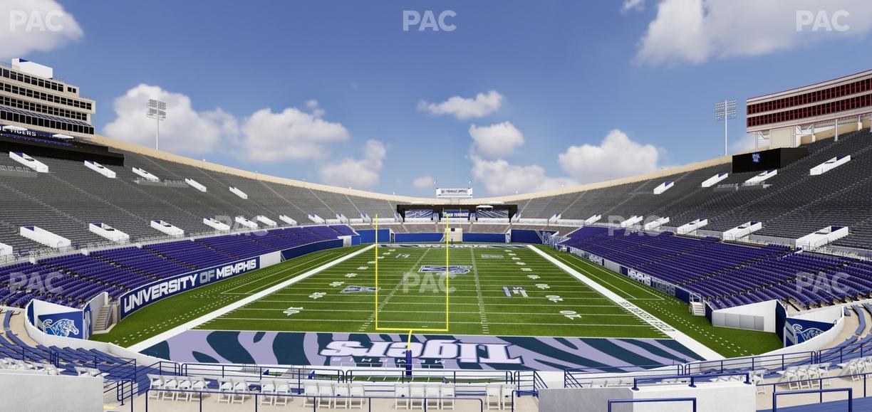 Simmons Bank Liberty Stadium - Section 127 Seat View