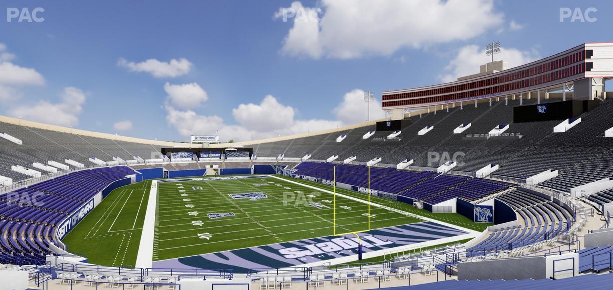 Simmons Bank Liberty Stadium - Section 128 Seat View