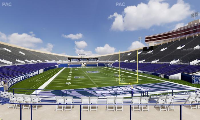 Simmons Bank Liberty Stadium - Section 128 Seat View