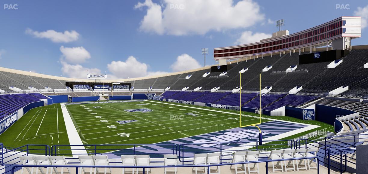 Simmons Bank Liberty Stadium - Section 129 Seat View