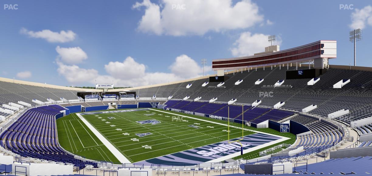 Simmons Bank Liberty Stadium - Section 129 Seat View