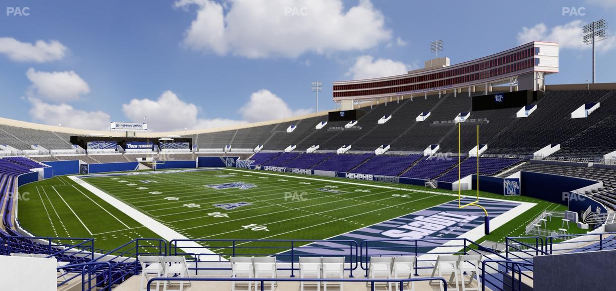 Simmons Bank Liberty Stadium - Section 130 Seat View