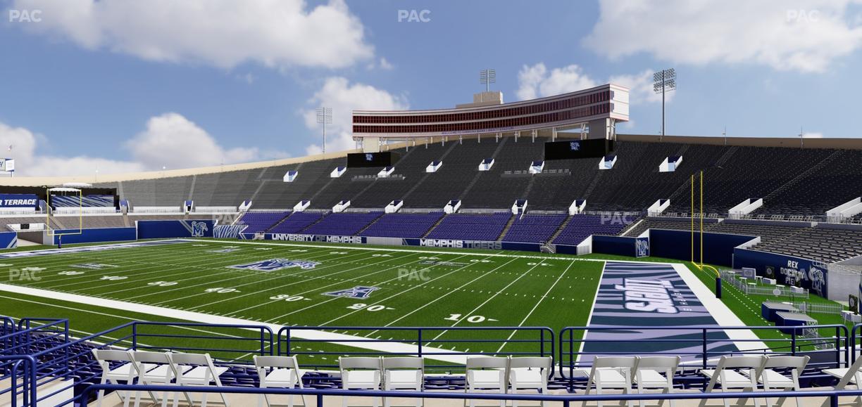 Simmons Bank Liberty Stadium - Section 132 Seat View