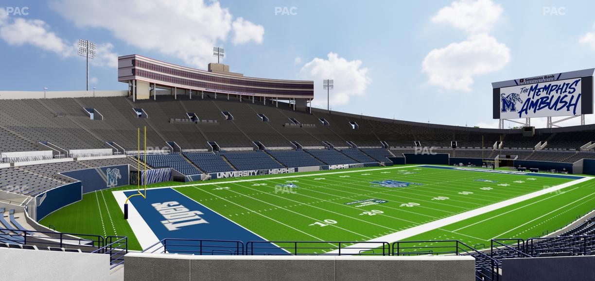 Simmons Bank Liberty Stadium - Section 209 Seat View
