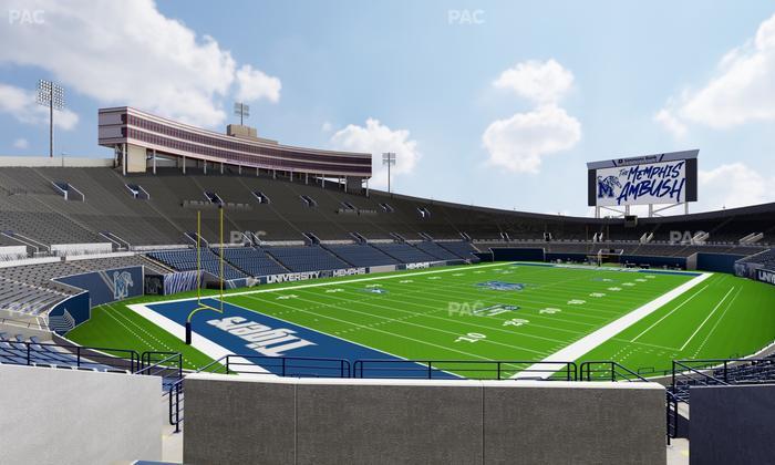 Simmons Bank Liberty Stadium - Section 210 Seat View