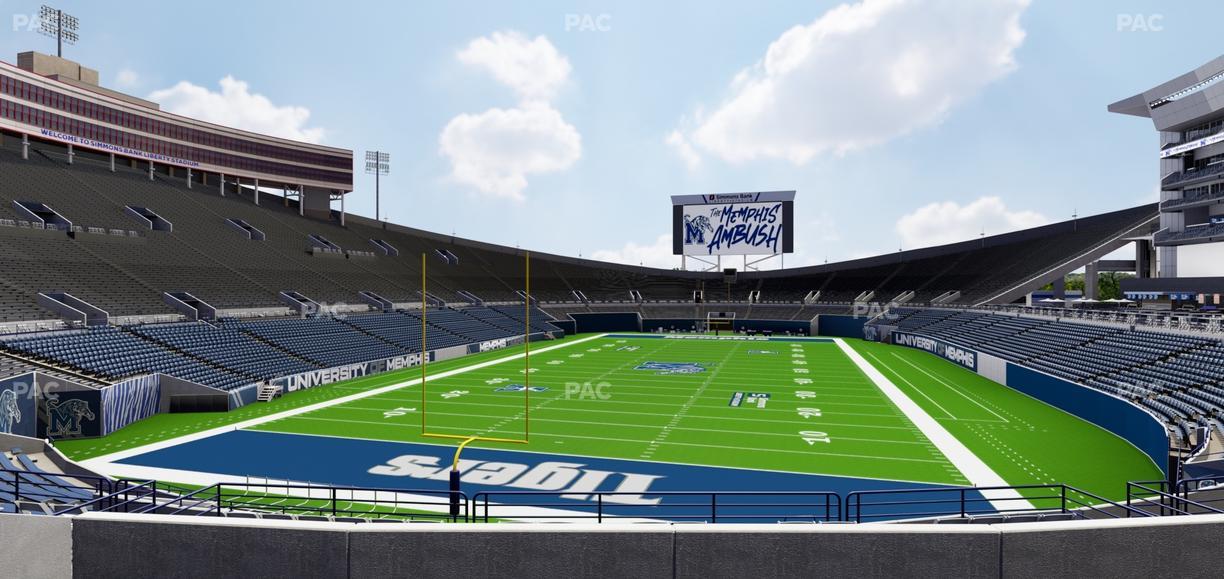 Simmons Bank Liberty Stadium - Section 212 Seat View