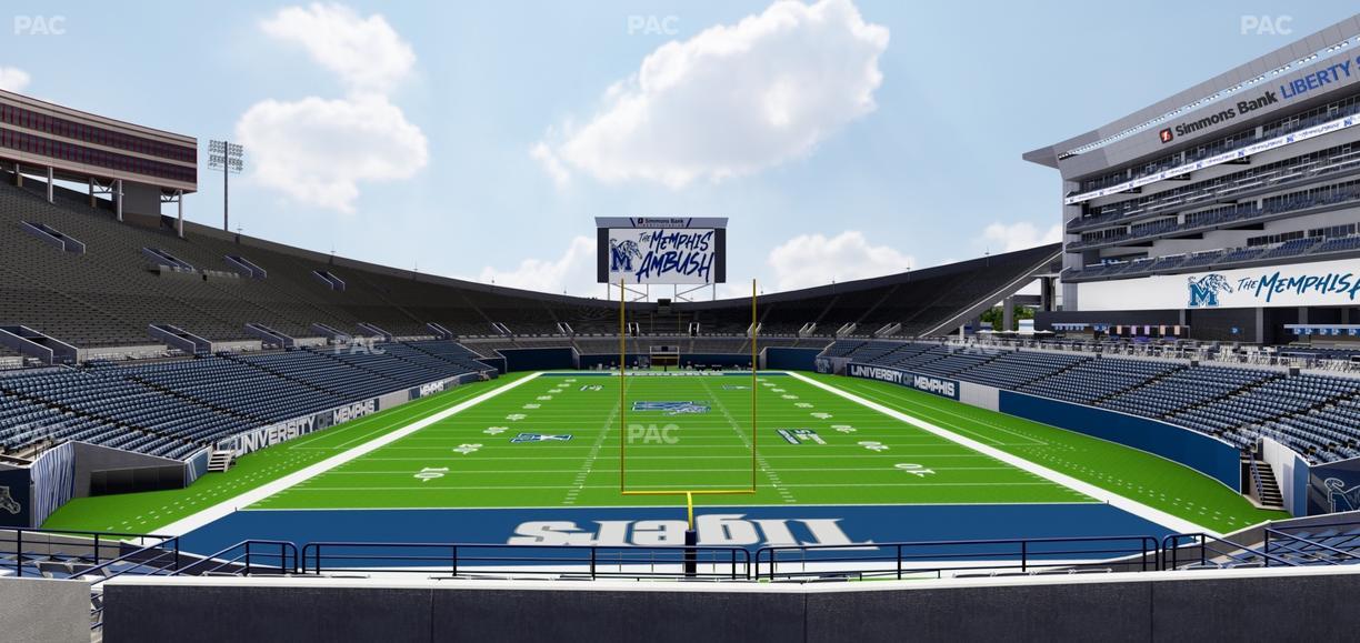 Simmons Bank Liberty Stadium - Section 213 Seat View