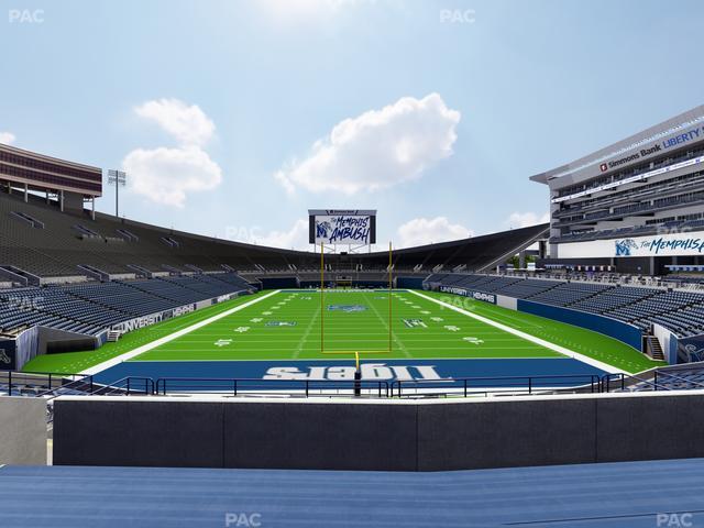Simmons Bank Liberty Stadium - Section 213 Seat View