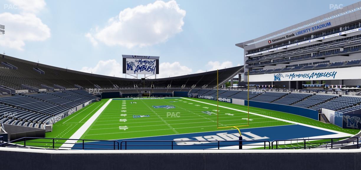 Simmons Bank Liberty Stadium - Section 214 Seat View