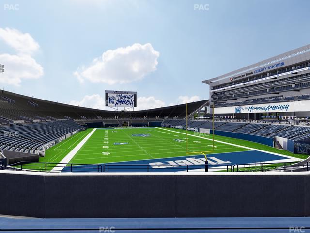 Simmons Bank Liberty Stadium - Section 214 Seat View