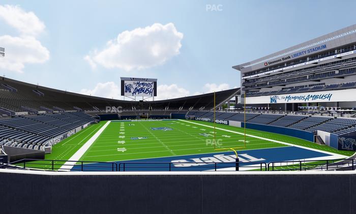 Simmons Bank Liberty Stadium - Section 214 Seat View