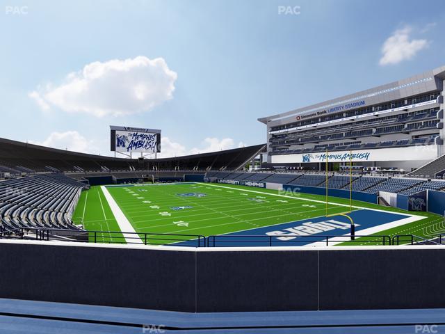 Simmons Bank Liberty Stadium - Section 215 Seat View