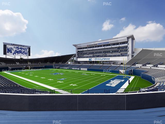 Simmons Bank Liberty Stadium - Section 216 Seat View