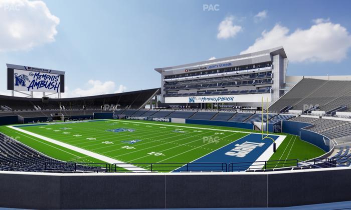 Simmons Bank Liberty Stadium - Section 216 Seat View