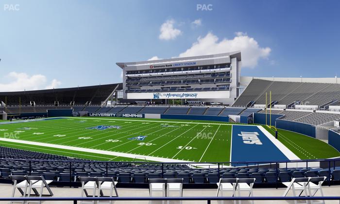 Simmons Bank Liberty Stadium - Section 217 Seat View