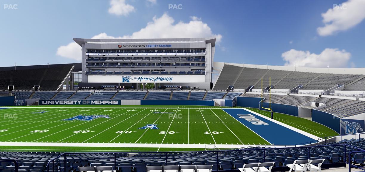 Simmons Bank Liberty Stadium - Section 218 Seat View