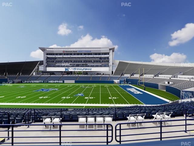Simmons Bank Liberty Stadium - Section 218 Seat View