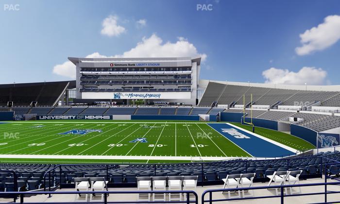 Simmons Bank Liberty Stadium - Section 218 Seat View