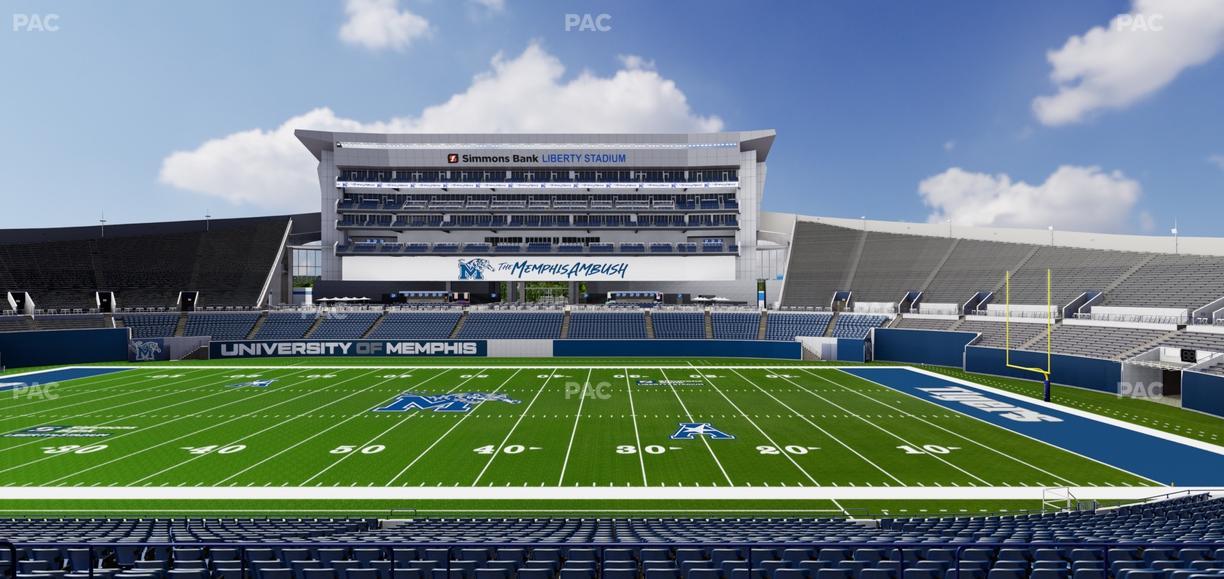 Simmons Bank Liberty Stadium - Section 219 Seat View