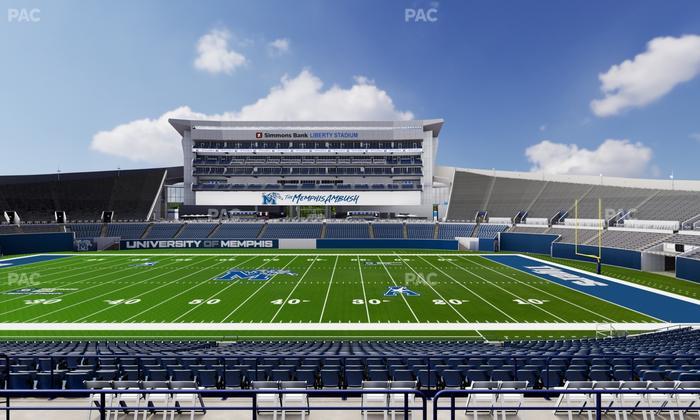 Simmons Bank Liberty Stadium - Section 219 Seat View
