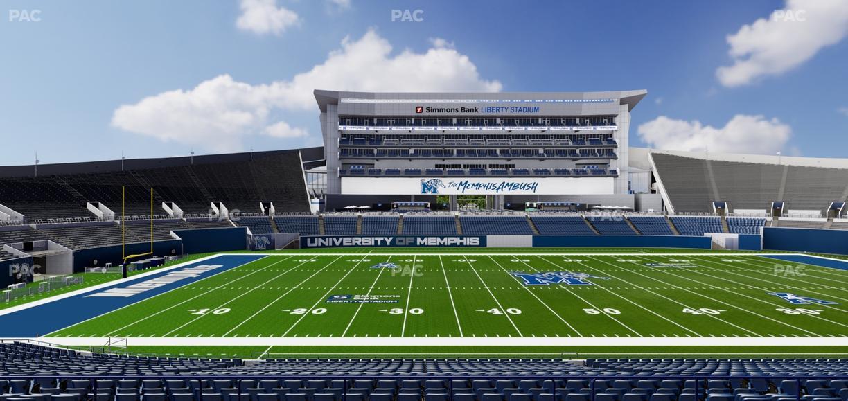 Simmons Bank Liberty Stadium - Section 221 Seat View