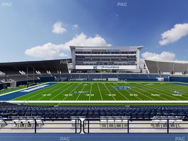 Simmons Bank Liberty Stadium - Section 221 Seat View