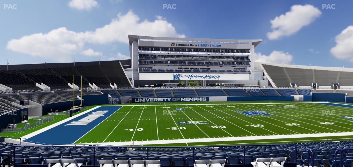 Simmons Bank Liberty Stadium - Section 222 Seat View