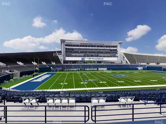 Simmons Bank Liberty Stadium - Section 222 Seat View